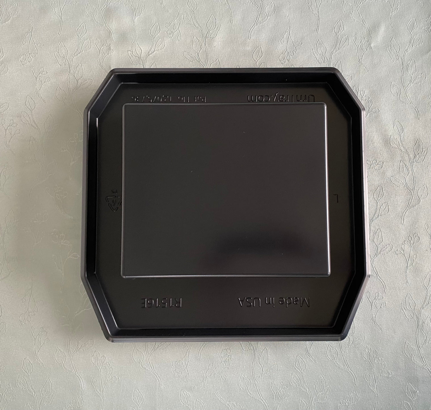 Large Floral Wreath Tray - R1516 - Wholesale 5 Pack